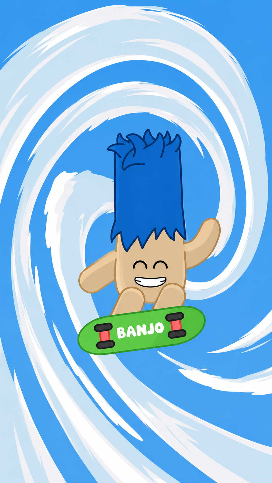 Banjo skating wallpaper